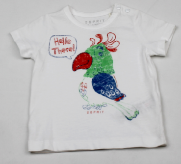 Esprit T-Shirt mit lustigem Print, 100% Baumwolle
